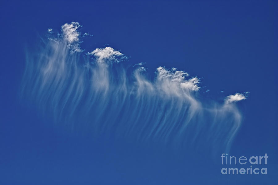 Weird Clouds Photograph by Joerg Lingnau