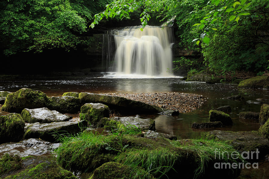 West Burton Falls in Wensleydale #1 Photograph by Louise Heusinkveld