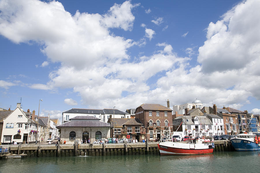 Weymouth harbour #1 Photograph by Ian Middleton