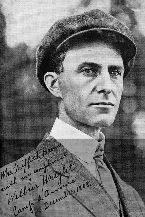 Wilbur Wright, Us Aviation Pioneer #1 Photograph by Science, Industry & Business Librarynew York Public Library