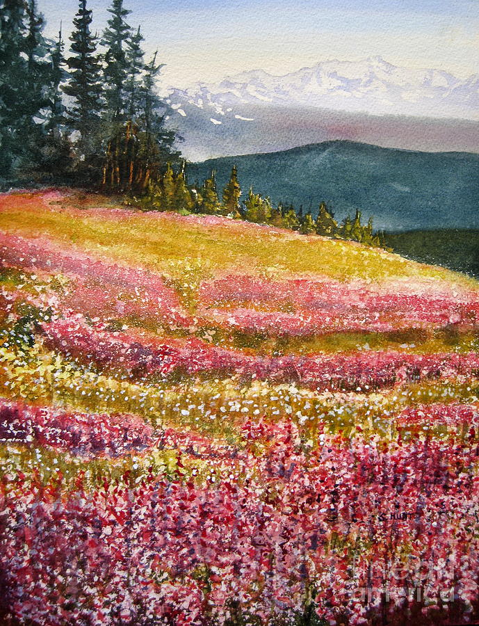 Wildflowers #1 Painting by Shirley Braithwaite Hunt