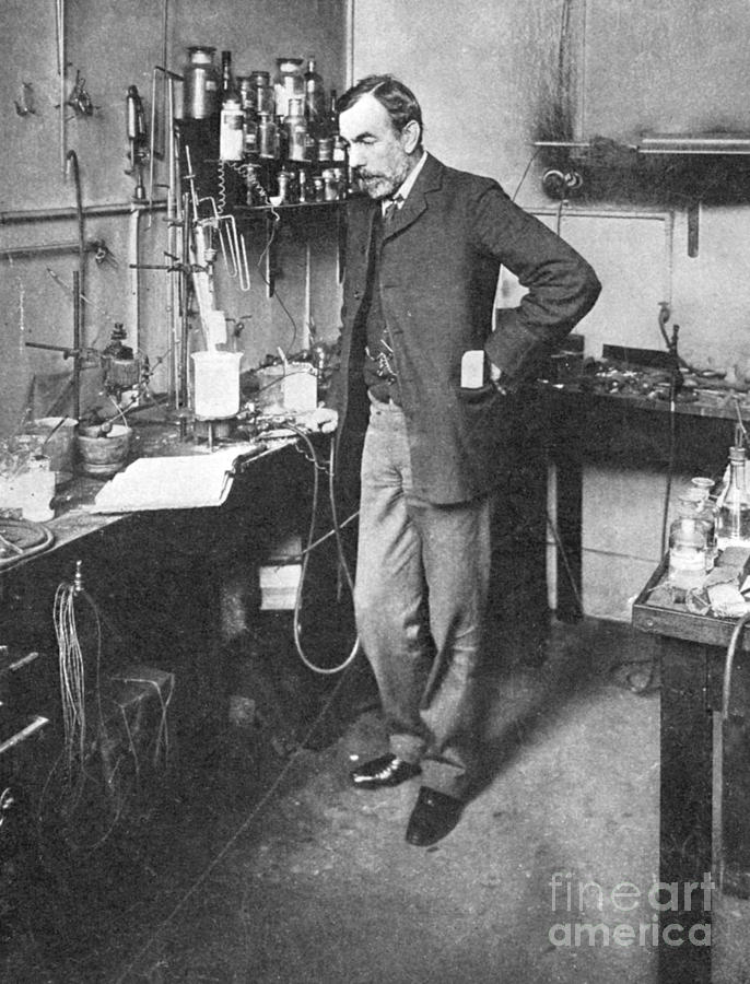 William Ramsay, Scottish Chemist #1 Photograph by Science Source