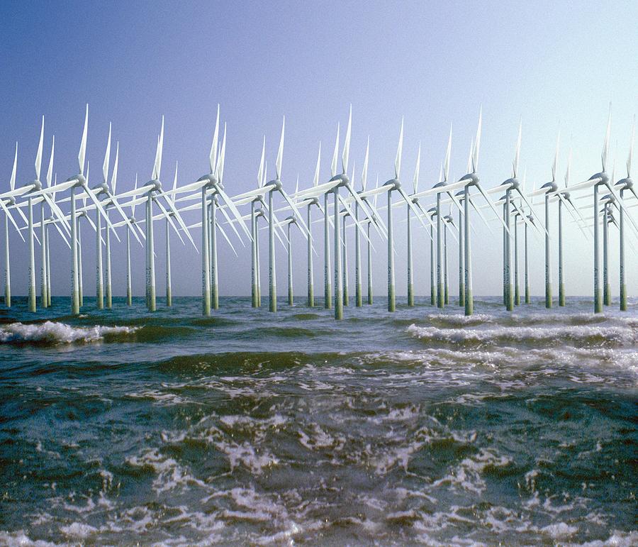 Wind Turbines Photograph By Victor De Schwanberg Pixels