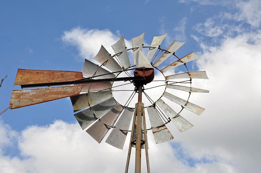 Windmill #1 Photograph by Teresa Blanton