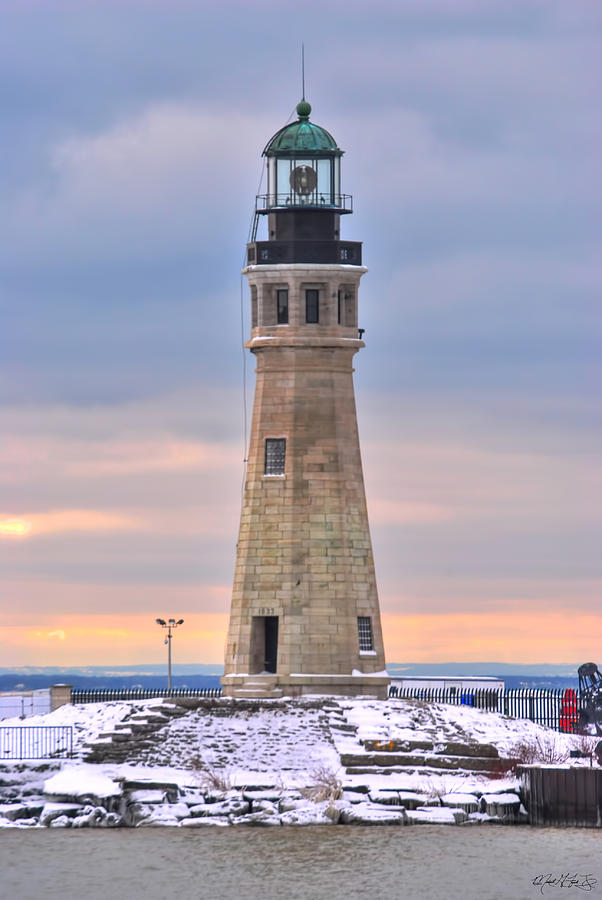 Winter Lighthouse #1 Photograph by Michael Frank Jr