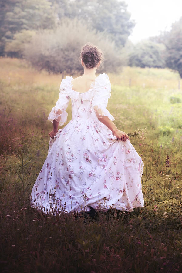 Flower Photograph - Woman In A Meadow #1 by Joana Kruse