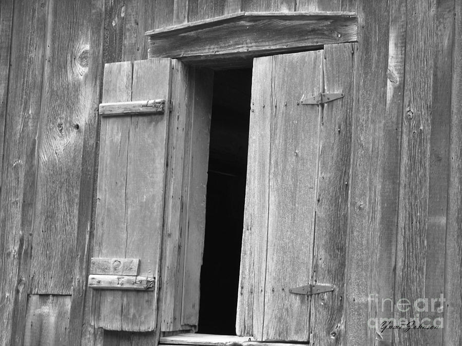 Wooden Window #1 Photograph by Yumi Johnson