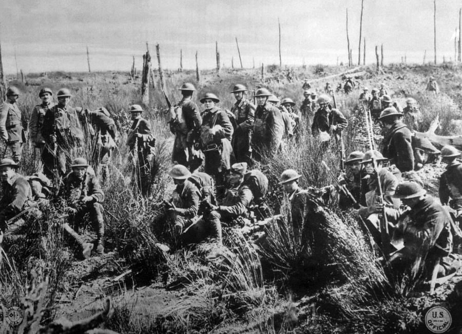 World War I, American Soldiers Photograph by Everett - Fine Art America