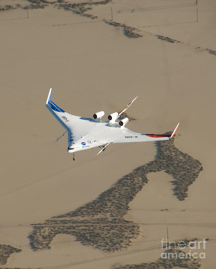 X-48b Blended Wing Body #1 Photograph by Nasa
