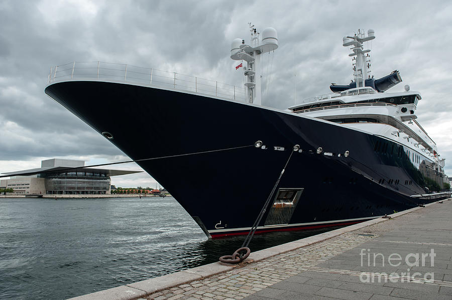 Yacht #1 Photograph by Jorgen Norgaard