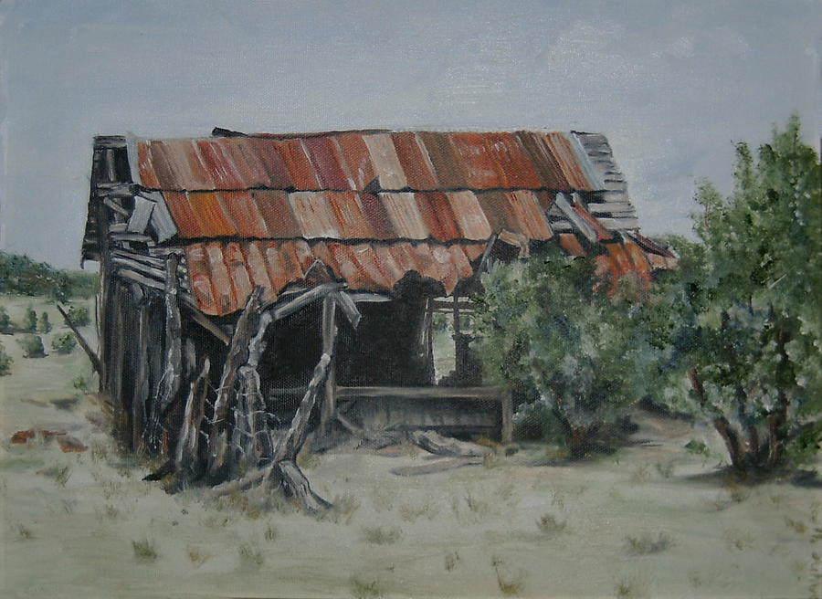 Barn Painting - Young  Arizona #1 by Deana Smith