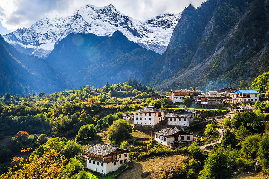 Yubeng Tibetan Village, Yunnan China Photograph by Feng Wei Photography