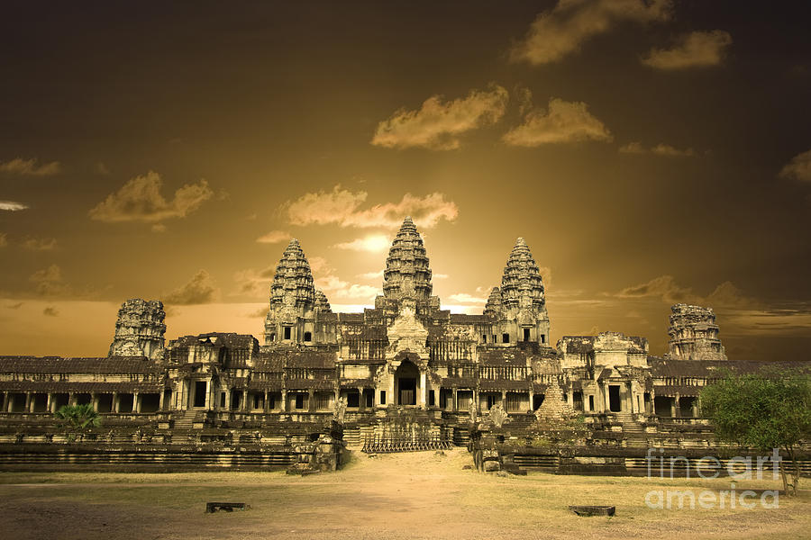 Angkor wat. #10 Photograph by MotHaiBaPhoto Prints