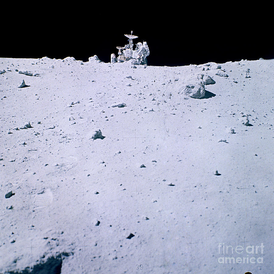 Apollo 16 Photograph - Apollo Mission 16 #10 by Nasa