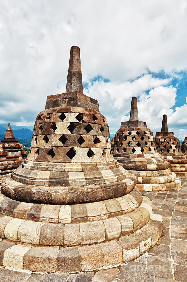 Borobudur #10 Photograph by MotHaiBaPhoto Prints