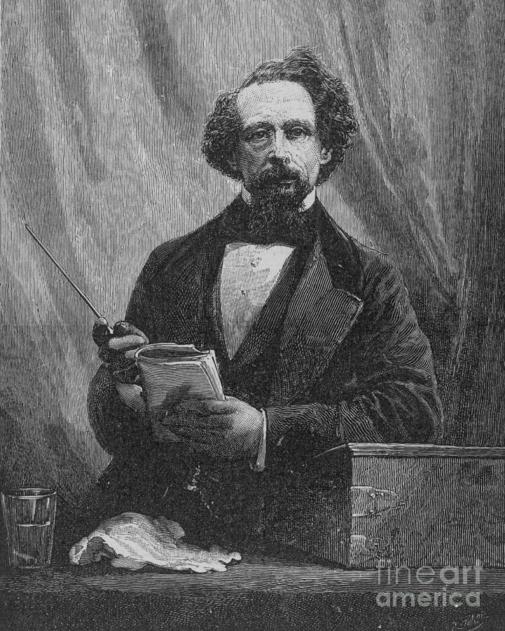Charles Dickens, English Author #10 Photograph by Photo Researchers
