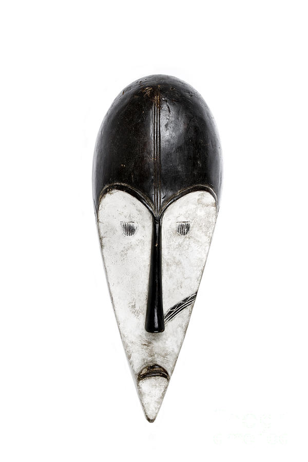 Fang mask from Gabon Cameroon and Equatorial Guinea Photograph by Paul ...