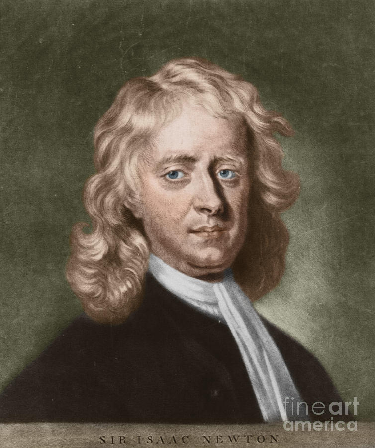 Isaac Newton, English Polymath #10 Photograph by Science Source