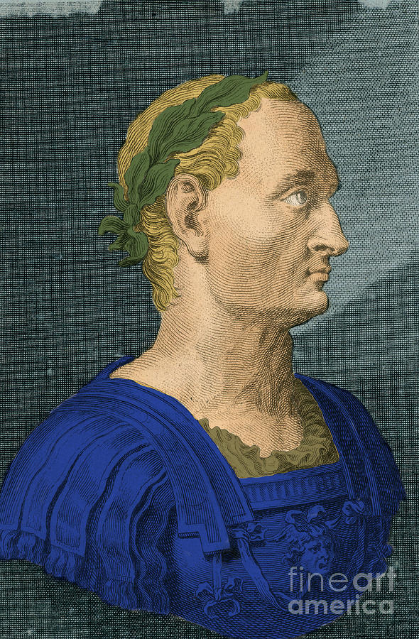 Julius Caesar, Roman General #10 Photograph by Photo Researchers
