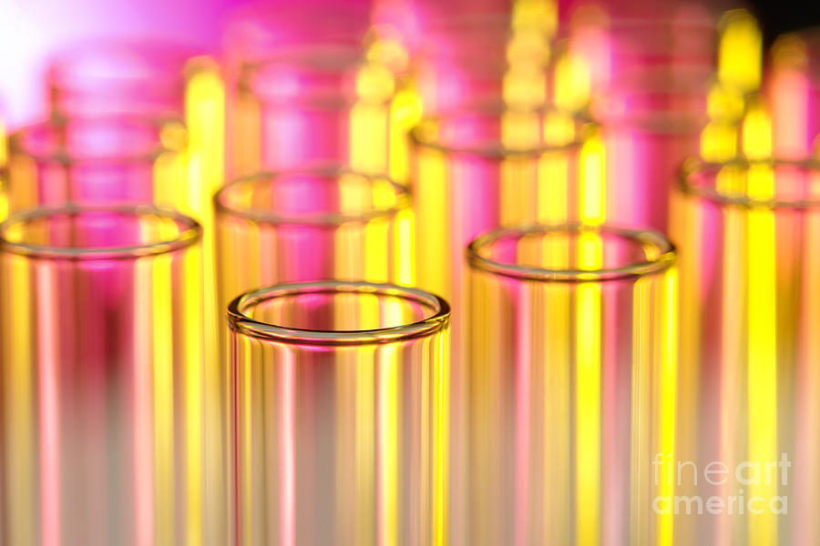 Tool Photograph - Laboratory Test Tubes in Science Research Lab #10 by Science Research Lab