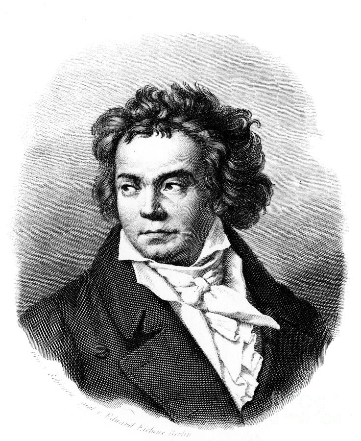 Ludwig Van Beethoven Photograph By Granger 