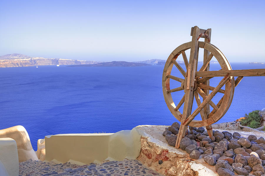 Greek Photograph - Oia - Santorini #10 by Joana Kruse