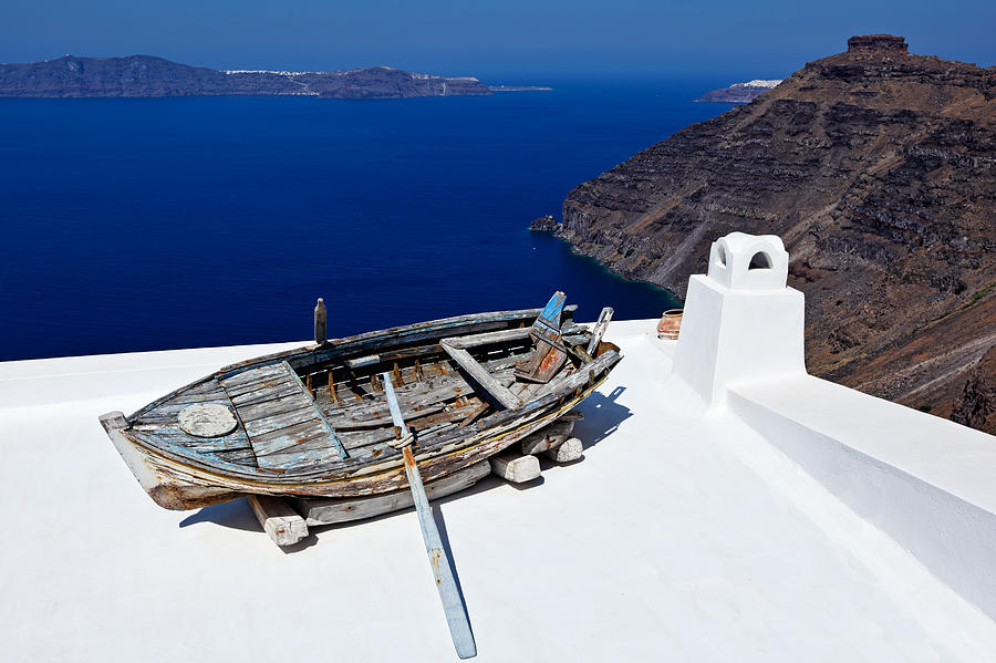 Santorini - Greece #10 Photograph by Constantinos Iliopoulos