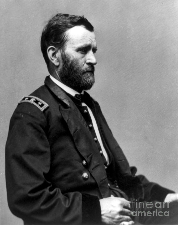 Ulysses Grant Photograph - Ulysses S. Grant, 18th American #10 by Photo Researchers