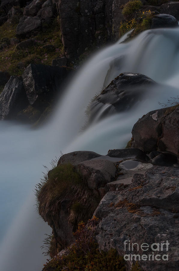Waterfall #10 Photograph by Jorgen Norgaard