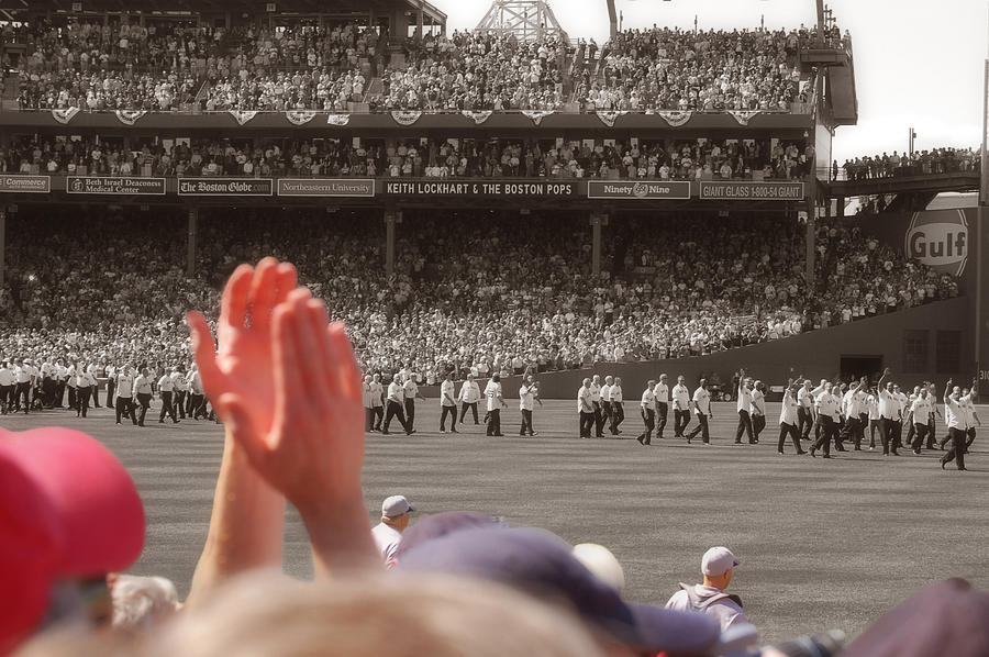 Boston Red Sox Photograph - 100 Years by Joann Vitali