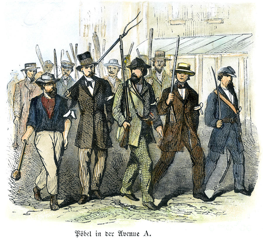 City Photograph - Civil War: Draft Riots #11 by Granger