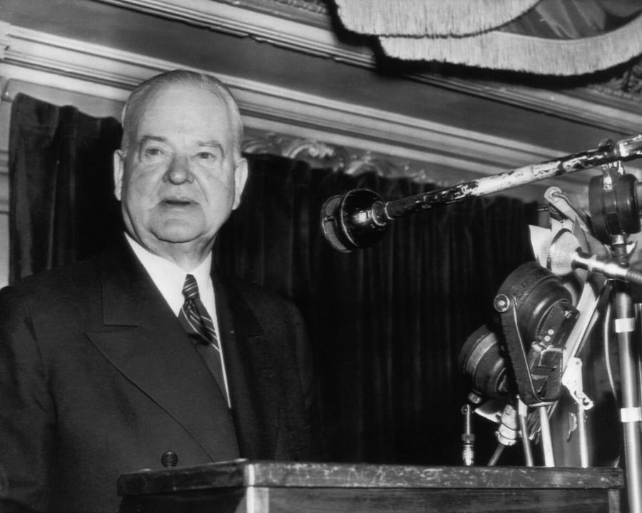 Former President Herbert Hoover #11 Photograph by Everett