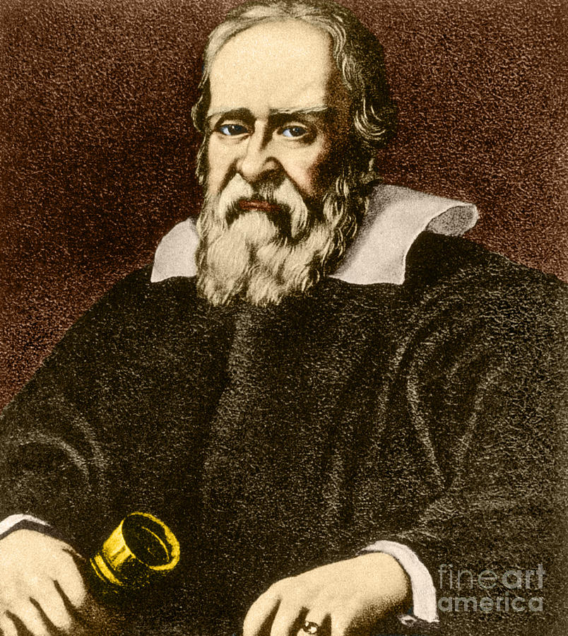 Science Photograph - Galileo Galilei, Italian Polymath #11 by Science Source