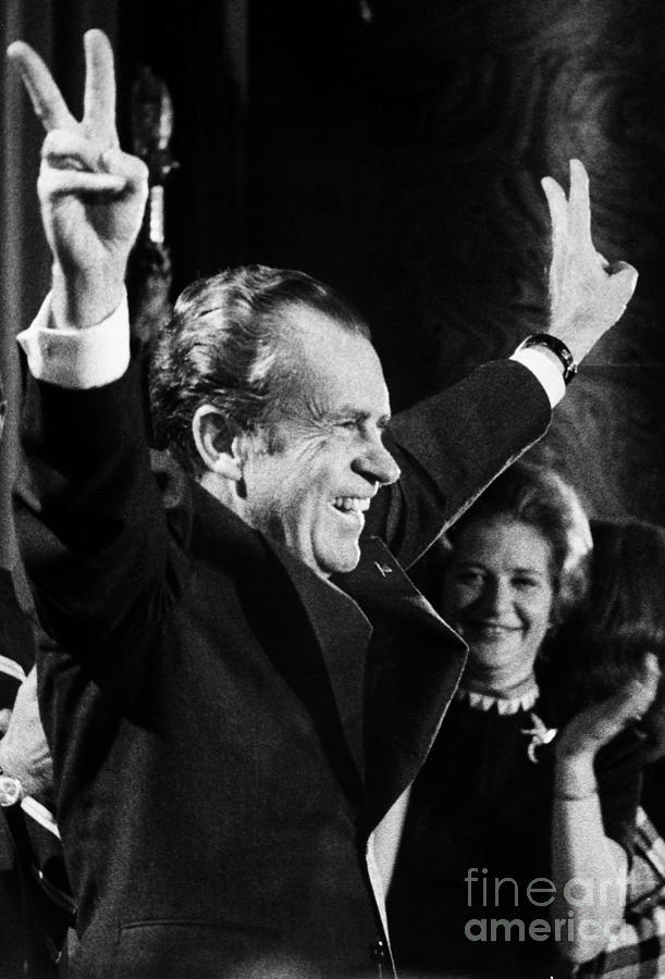 Richard Nixon #1 Photograph by Granger