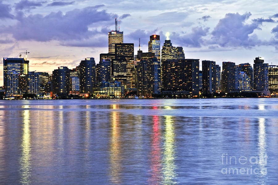 Toronto skyline 14 Photograph by Elena Elisseeva