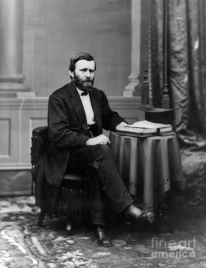 Ulysses S. Grant, 18th American #11 Photograph by Photo Researchers