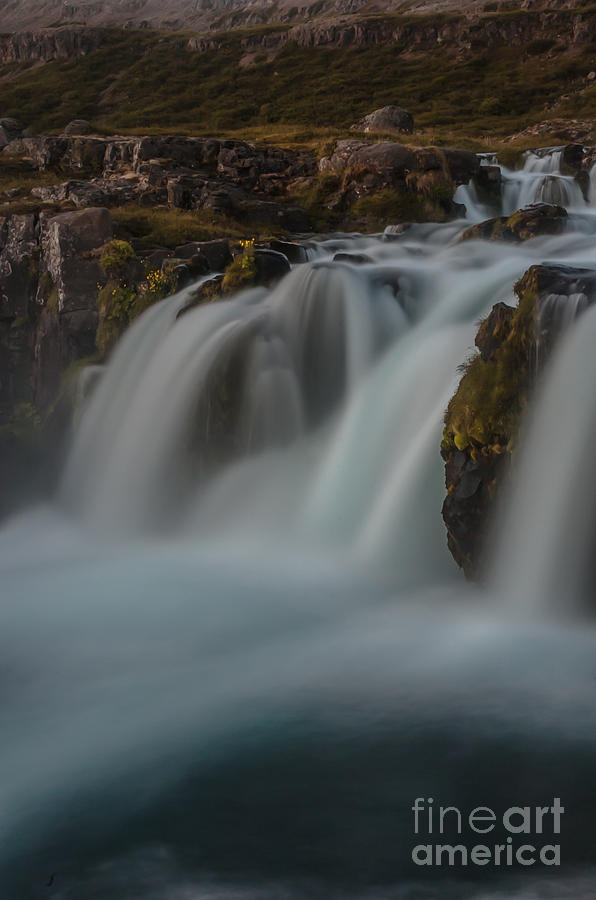 Waterfall #11 Photograph by Jorgen Norgaard