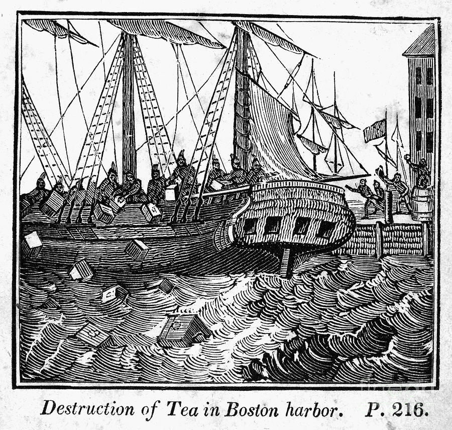 Boston Tea Party, 1773 #12 Photograph by Granger