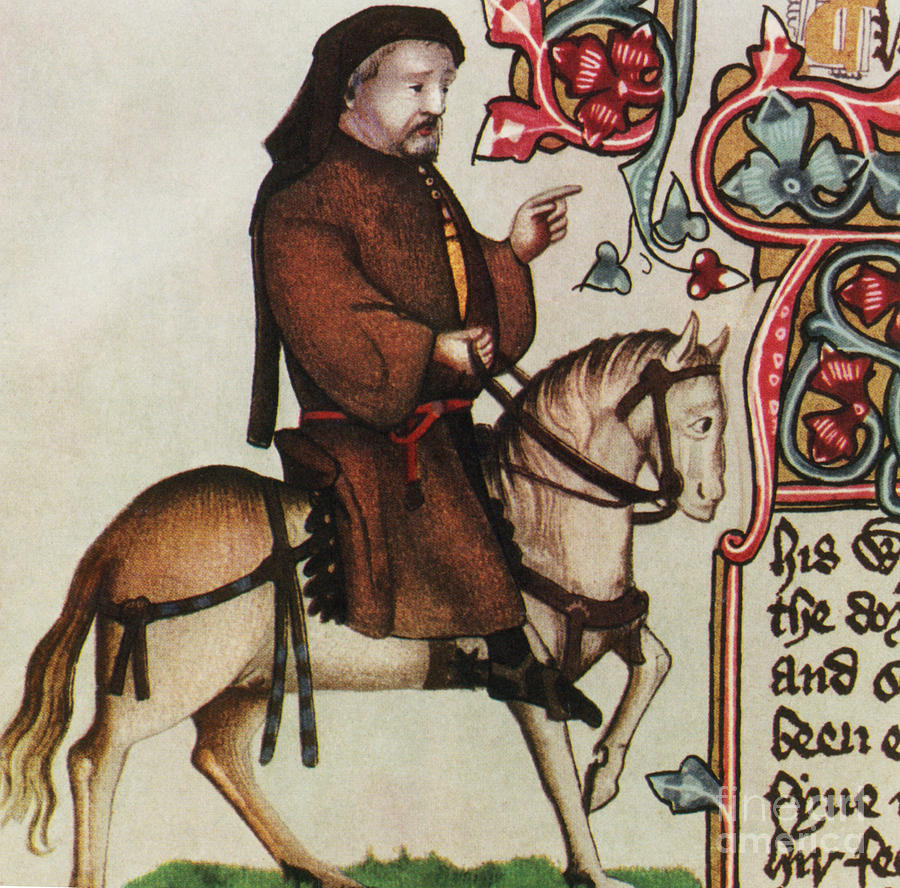 Geoffrey Chaucer, Father Of English #12 Photograph by Photo Researchers