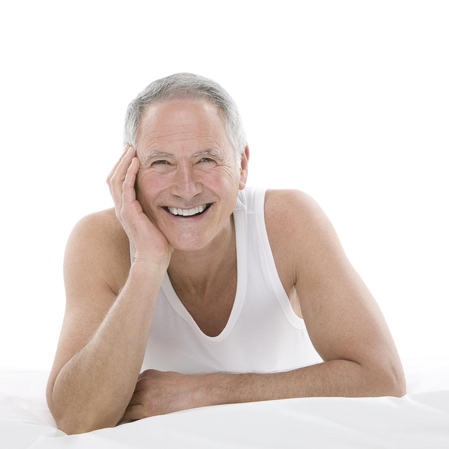 Portrait Photograph - Happy Senior Man #12 by 