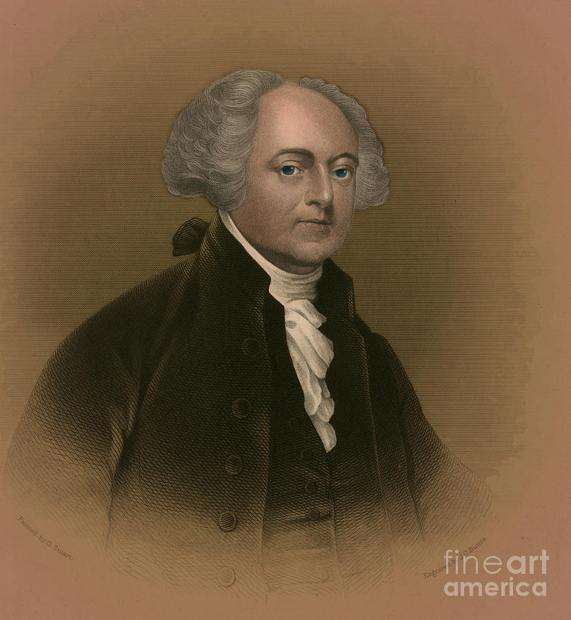 John Adams Photograph - John Adams, 2nd American President #4 by Photo Researchers