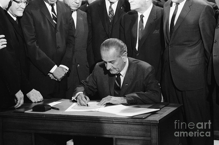 Lyndon Baines Johnson #9 Photograph by Granger