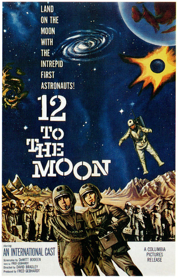 12 To The Moon, 1960 Photograph by Everett | Fine Art America