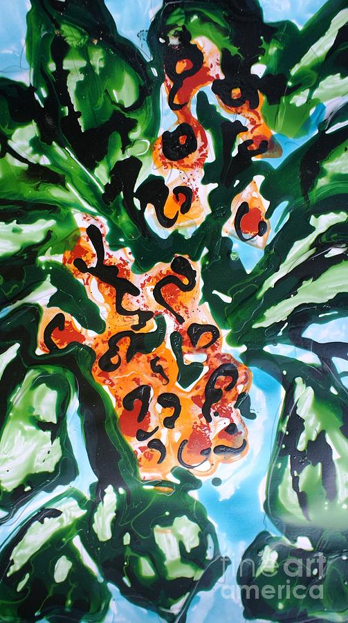 Flower Painting - Divineflowers #1222 by Baljit Chadha