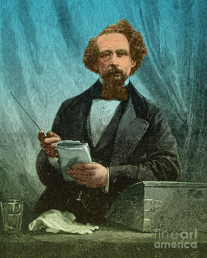 Charles Dickens, English Author #13 Photograph by Photo Researchers