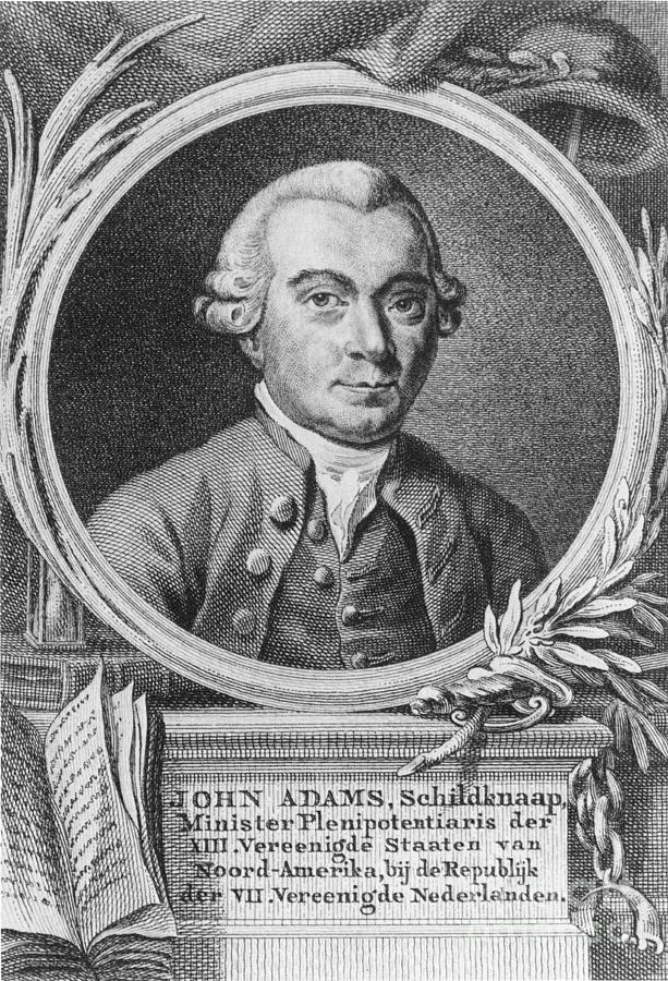 Portrait Photograph - John Adams (1735-1826) #13 by Granger