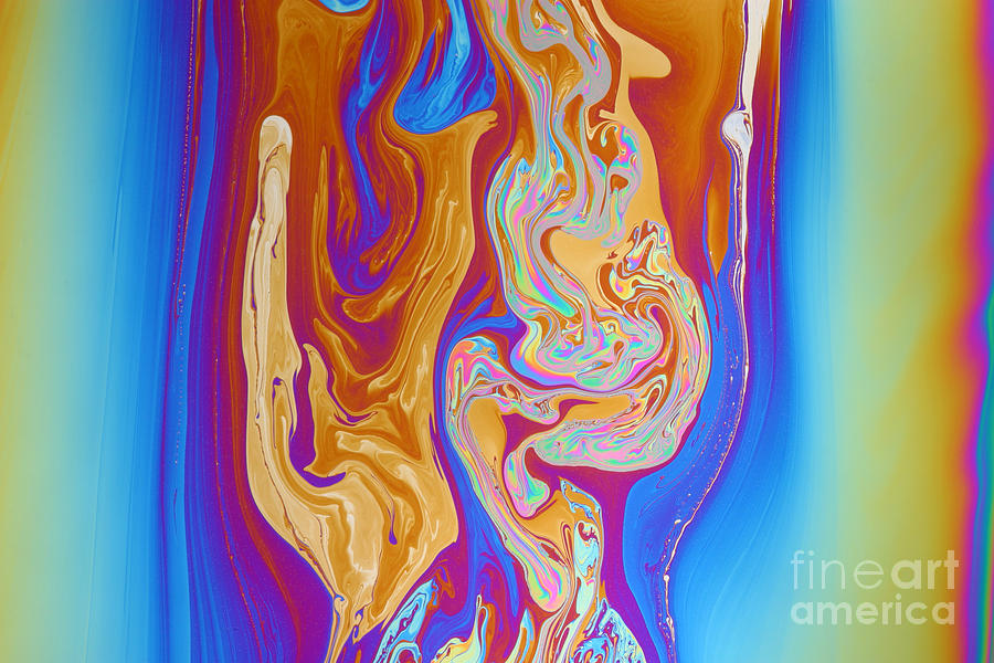 Soap Film #13 Photograph by Ted Kinsman