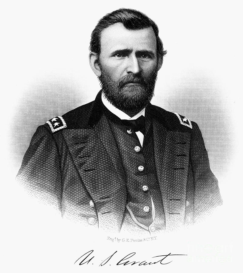 Ulysses S. Grant (1822-1885) Photograph by Granger - Fine Art America