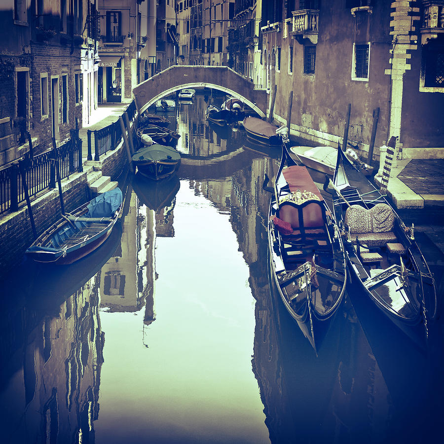 Boat Photograph - Venezia #13 by Joana Kruse