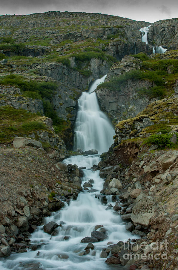 Waterfall Iceland #13 Photograph by Jorgen Norgaard